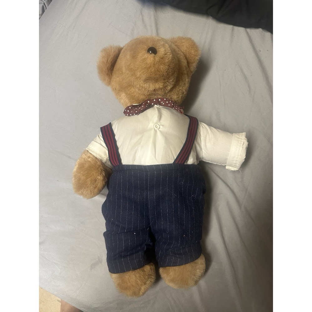 Vintage North American Bear Co. 1984 Bear Man of the Board Dressed Stuffed Plush